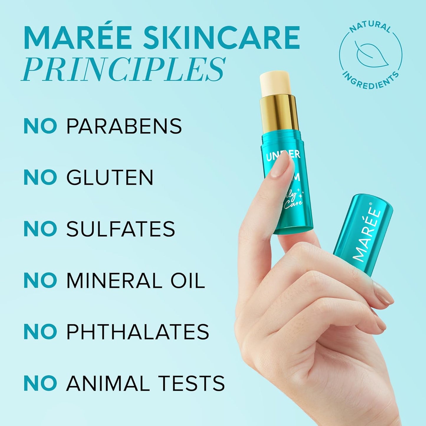 MAREE Multi Balm Stick with Retinol & Ceramide Complex - Facial Moisturizer & Under Eye Balm for Dark Circles - Under Eye Brightener 0.35 Oz