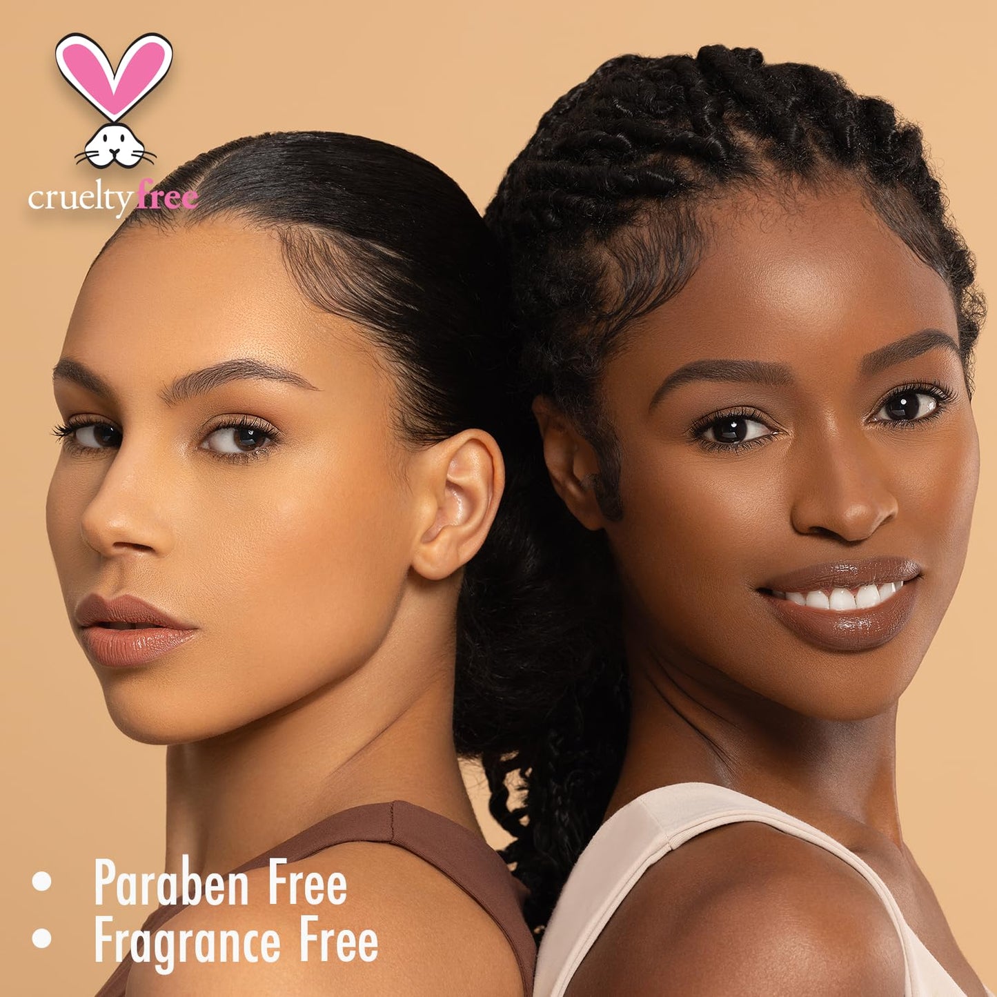 Black Radiance Pressed Powder, Buildable & Blendable Matte Finish Shine Control Compact with Mirror & Applicator, Cruelty-Free & Vegan - Crème Fresh