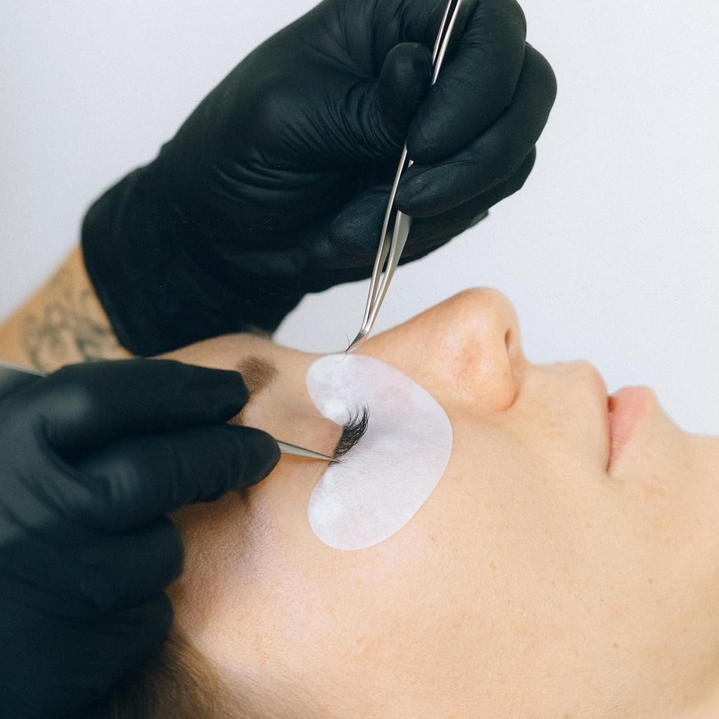 70 Pairs Under Eye Patches, Isolation Eyelash Extension Pads, Under Eye Gel Pads for Pro Salon and Individual, DIY Lashes Extension Supplies (Gold)