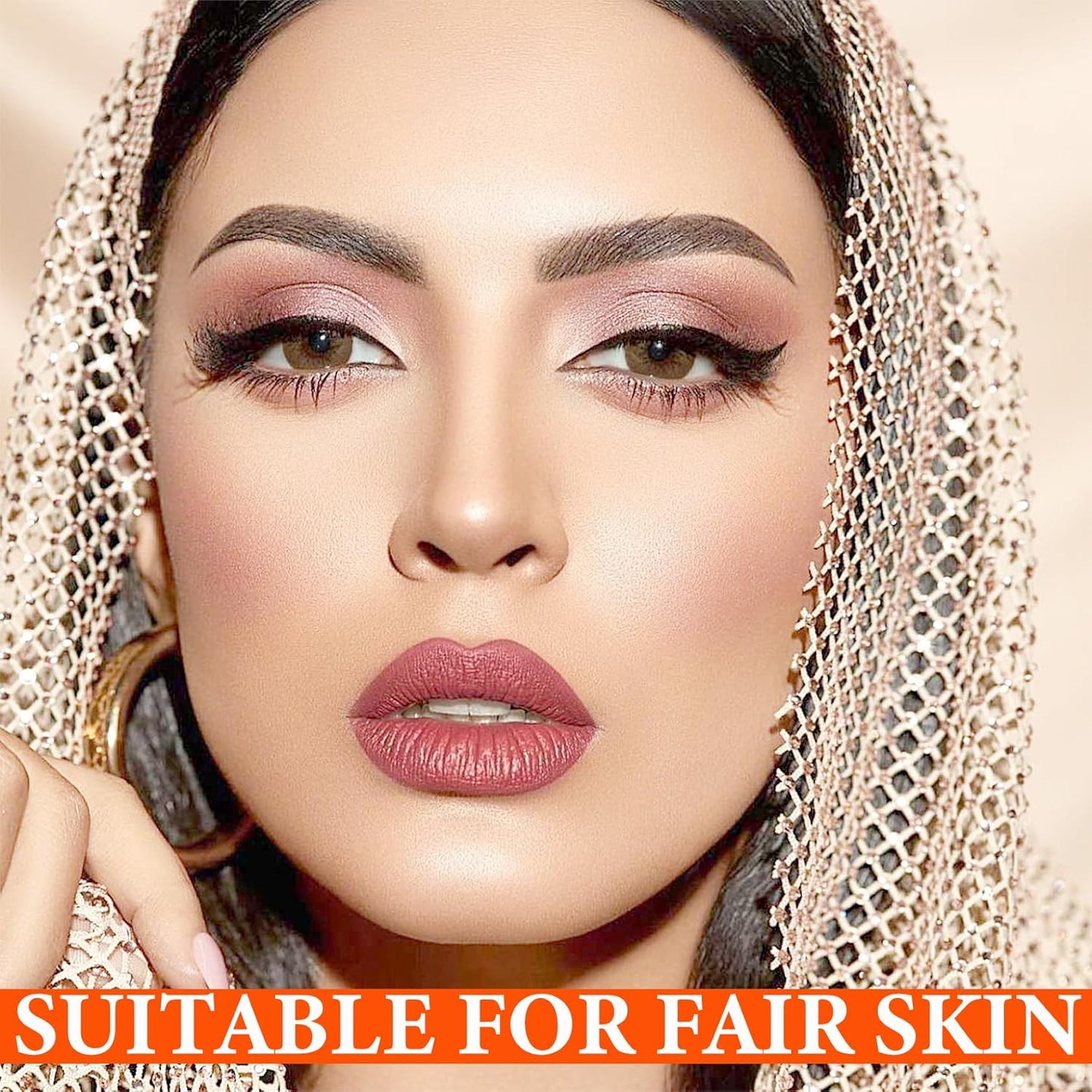 Loose Setting Face Powder,Loose Powder Lightweight & Breathable Setting Powder,Brighten Long Lasting Pigmented Waterproof Blurring Powder Natural Finish Face Makeup for Women (Ivory)