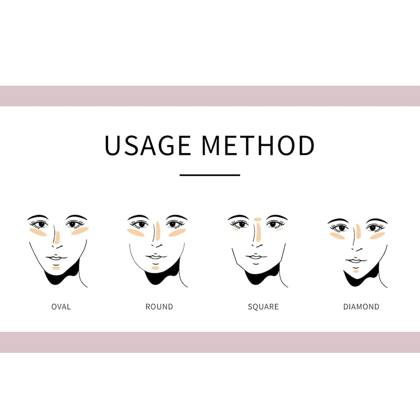 Face Highlighter Luminizers Highlighter powder Translucent Setting Powder High Definition Powder for All Skin Types and Skin Tones(N02)