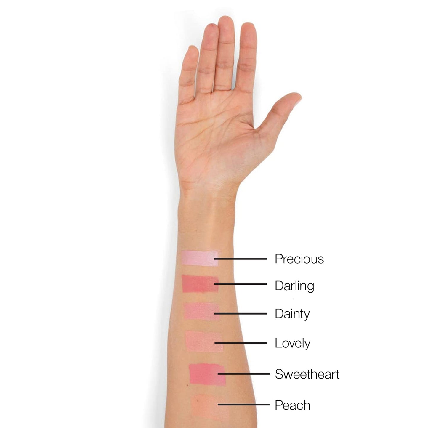 Palladio I'm Blushing 2-in-1 Cheek and Lip Tint, Buildable Lightweight Cream Blush, Sheer Multi Stick Hydrating formula, All day wear, Easy Application, Shimmery, Blends Perfectly onto Skin, Lovely