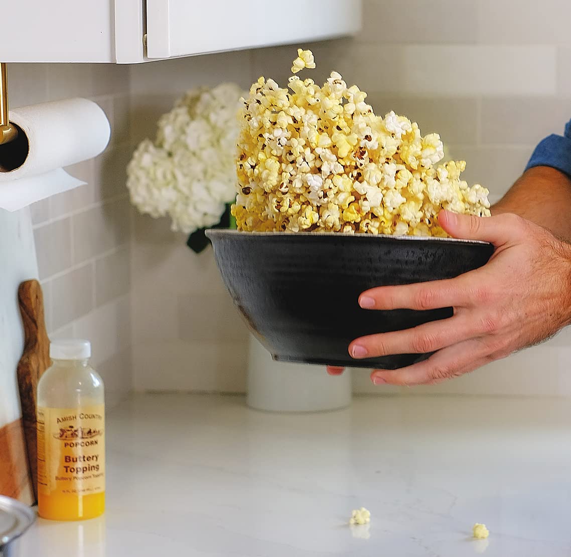 Amish Country Popcorn | Cinnamon Bun Seasoning - 6 oz | Old Fashioned, Non-GMO and Gluten Free