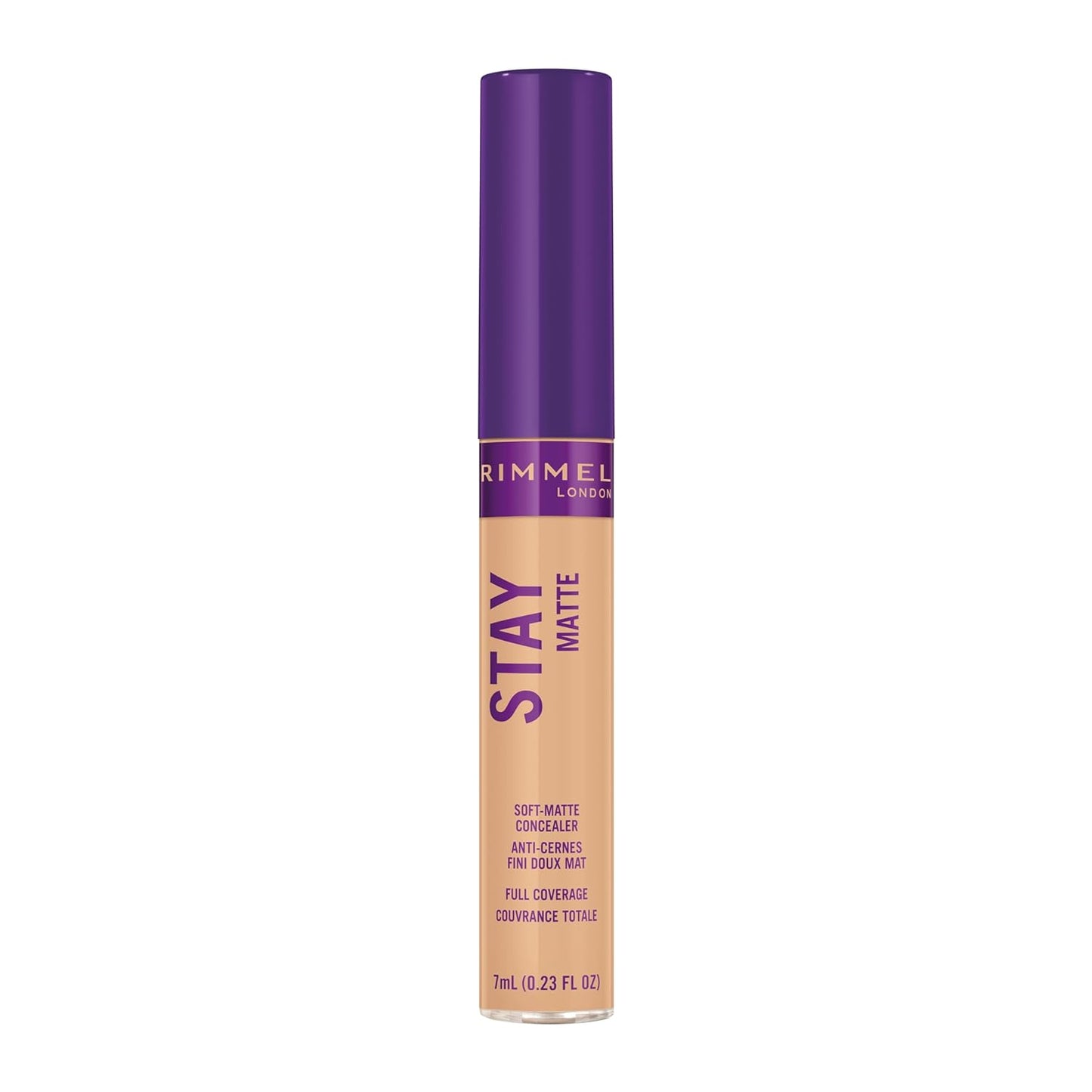Rimmel London Stay Matte - 92 Ivory - Concealer, 24-Hour Wear, Shine Control, Fights Free Radicals, 0.23oz (Pack of 2)