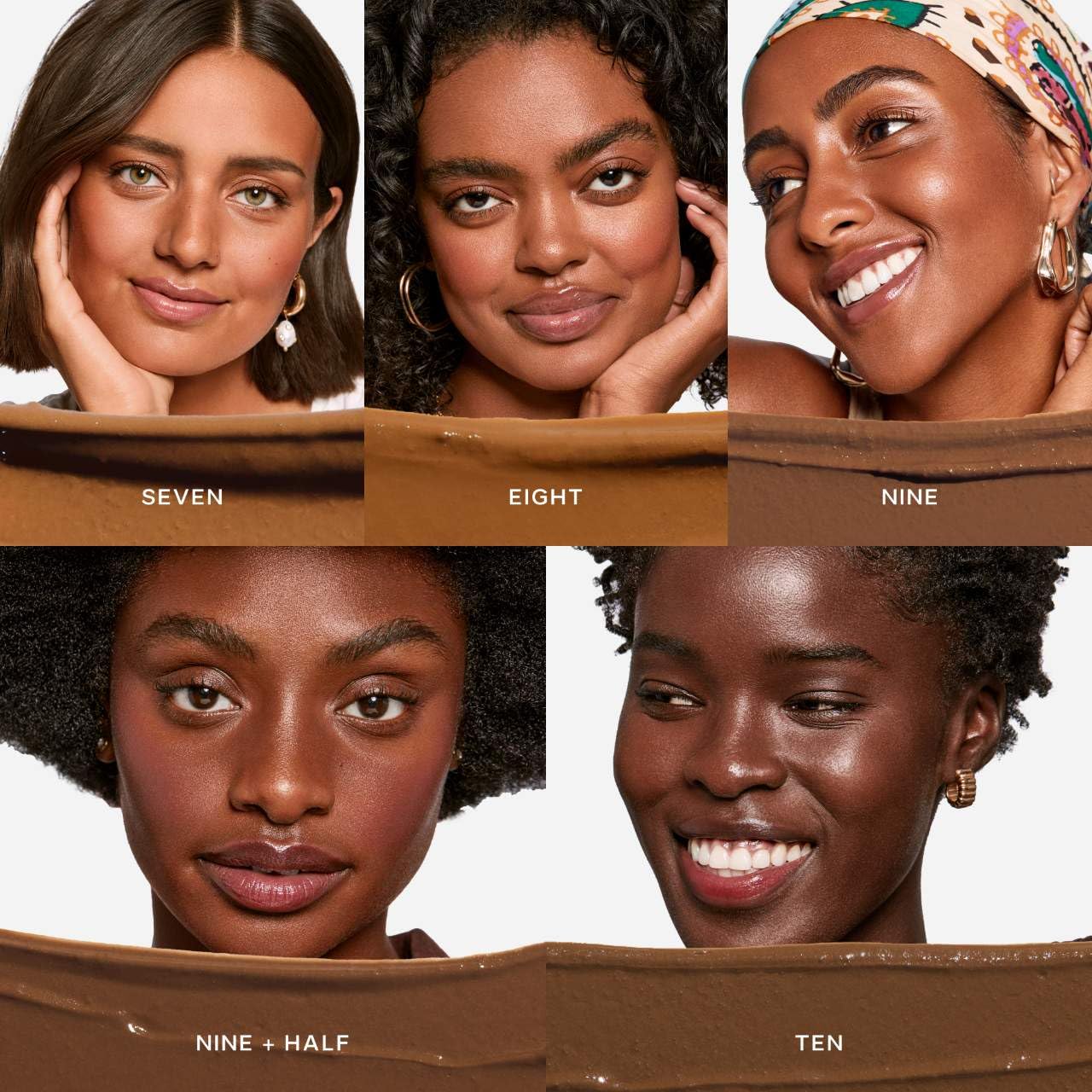 Saie Slip Tint Tinted Moisturizer with SPF 35 - Light Coverage, Glowy Skin Tint & Mineral Sunscreen for Face with Hydrating Hyaluronic Acid - Summer Makeup Essential - Shade Nine (1.35 oz)