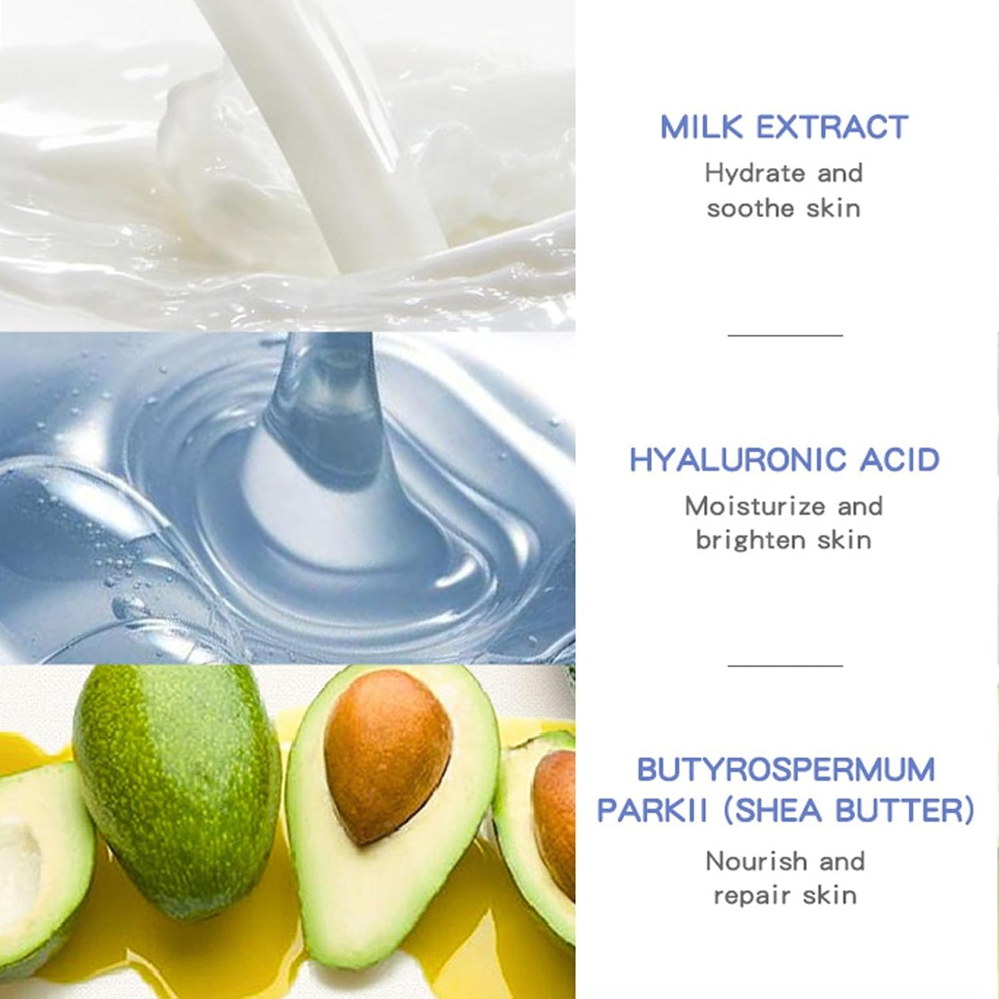 Milk skin care set - skincare set for women - facial skin care sets & kits - gift set skincare - skin care sets for teens- skin care sets for girl