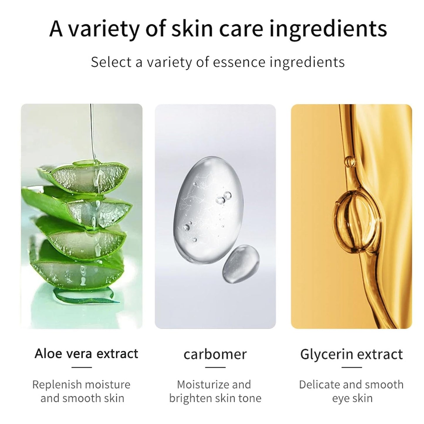 Aloe Eye Cream, Eye Cream For Dark Circles, Under Eye Cream For Puffiness And Bags, Hydrating Anti Aging Eye Cream For Reduce Fine Lines & Wrinkles