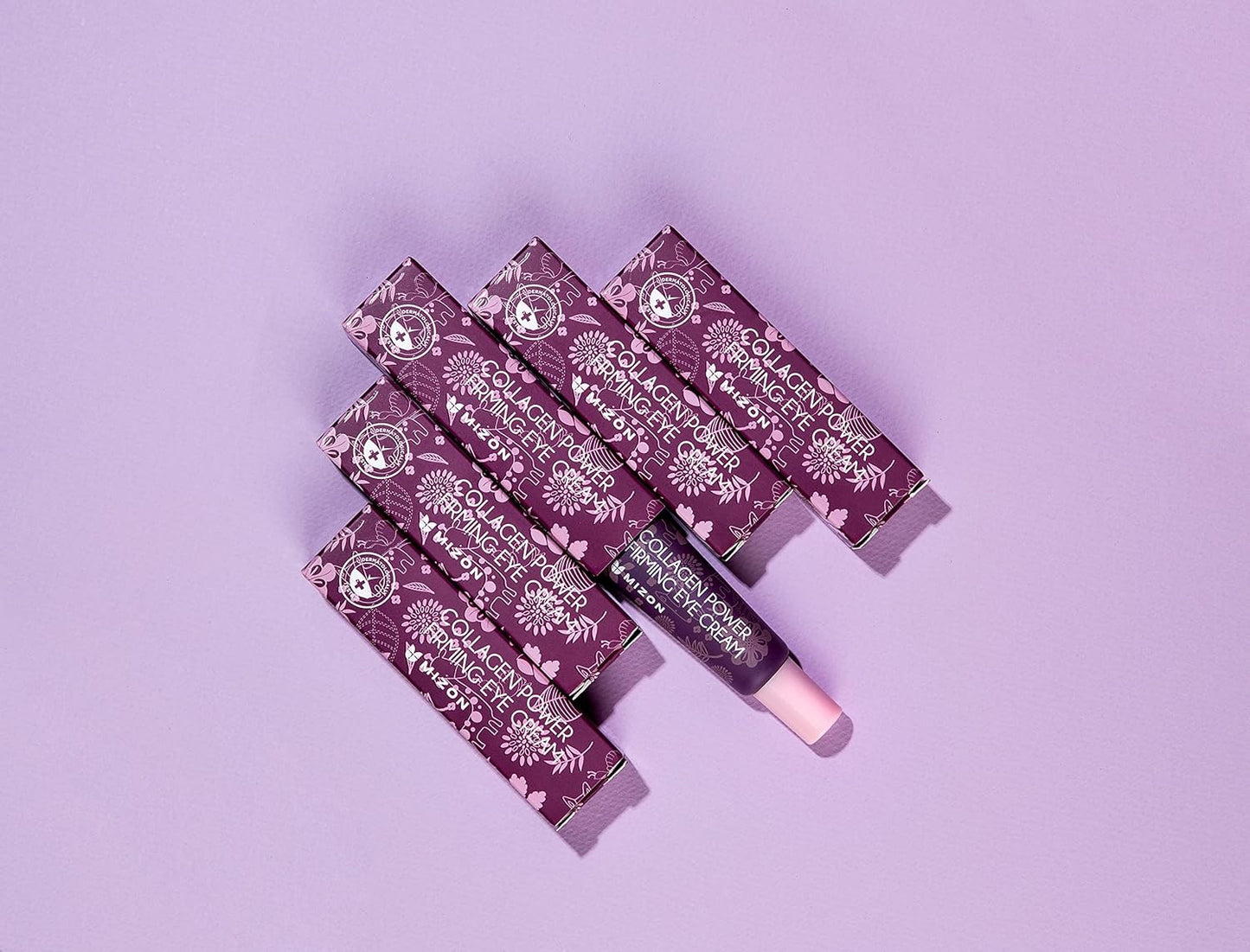 MIZON Collagen Power Firming Eye Cream, Hydrolyzed Marine Collagen with Adenosine, Anti-wrinkle, elastin booster, Moisturizing, skin elasticity (10 ml / 0.34 fl oz)